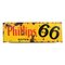 Vintage Phillips 66 Werbetafel aus Emaille 1