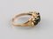 Scandinavian Classic Ring in 14 Carat Gold with Semi-Precious Stones 2