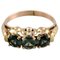 Scandinavian Classic Ring in 14 Carat Gold with Semi-Precious Stones, Image 1