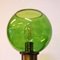 Swedish Brass and Green Glass Wall Lamps, 1960s, Set of 2, Image 7