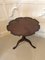 George III Mahogany Pie Crust Edge Centre Table, Image 3