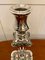 Large Victorian Sheffield Plated Ornate Candlesticks, Set of 2 8