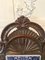 Großer viktorianischer Thron Armlehnstuhl aus geschnitzter Eiche 20