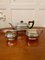 Edwardian Silver-Plated Tea Set Stamped Goldsmiths & Silversmith, Set of 3 7