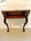 Victorian Carved Mahogany Console Table 12