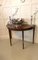 George III Mahogany Demi-Lune Console Table 2