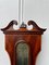 George III Barometer aus Mahagoni und Buchsbaum mit Intarsien 7