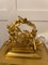 Orologio vittoriano in bronzo dorato di A, Francia, set di 3, Immagine 11