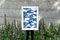 Tipo de cian, reflejos de camuflaje en tonos azules, 2021, impresión Monotype Cyanotype, Imagen 2