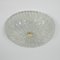 Mid-Century Austrian Textured Murano Glass Flush Mount, by J. T. Kalmar, 1960s, Image 6