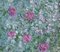 Carolyn Miller, Pergola Roses, 2021, acrilico e marmo su tela, con cornice, Immagine 5