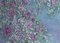 Carolyn Miller, Pergola Roses, 2021, acrilico e marmo su tela, con cornice, Immagine 4