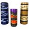 Fat Lava Tube Vases from Scheurich, Germany, 1970s, Set of 3, Image 1