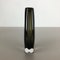 Large Sommerso Smoked Glass Vase by Nils Landberg for Orrefors, Sweden, 1970s 13