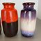 Vintage Fat Lava Vases from Scheurich, Germany, 1970s, Set of 4 9