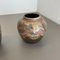Keramik Keramik Lava Vasen von Dümler und Breiden, 1960er, 2er Set 12
