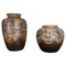 Keramik Keramik Lava Vasen von Dümler und Breiden, 1960er, 2er Set 1