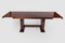 Art Deco French Mahogany Extendable Dining Table, 1920s, Image 1