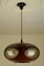 Belgian Ufo Pendant Lamp from Massive, 1970s 3