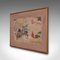 After Heian, Japanese Scene, 1900, Grabado en madera, enmarcado, Imagen 3