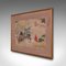 After Heian, Japanese Scene, 1900, Woodblock Print, Framed 3
