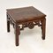 Antique Chinese Elm Coffee Side Table, Image 1