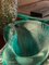 Italian Murano Sommerso Glass with Green Bubbles Bowl/Ashtray by Alfredo Barbini for Vamsa, 1938 5