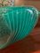 Italian Murano Sommerso Glass with Green Bubbles Bowl/Ashtray by Alfredo Barbini for Vamsa, 1938 8