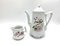 Pre-War Jug and Milk by C.T. Tielsch, Set of 2 1