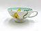 German Porcelain Cup Breakfast Set with Daffodil from Rosenthal, Set of 3 7