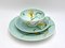 German Porcelain Cup Breakfast Set with Daffodil from Rosenthal, Set of 3 1