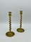 Brass Candle Holders, 1960s, Set of 2 1