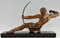 Salvator Riolo, Archer, 1930, Sculpture 7