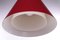 Red Point Hanging Lamp with Glass, 1960s, Image 7