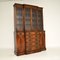 Antique Inlaid Breakfront Bookcase, Image 1