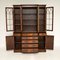 Antique Inlaid Breakfront Bookcase, Image 4