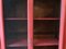 Small Red Enamelled Wooden Wardrobe 5