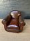 French Leather Club Chair, 1920s 8