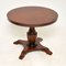 Antique Swedish Biedermeier Walnut Coffee Occasional Table 7