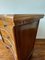 Antique Italian Walnut Veneer Hall Cabinet with Drawers, Image 12