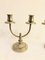 Silvered Candlesticks from France, 1950s, Set of 2 1