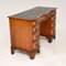 Antique Georgian Style Pedestal Desk, Image 8