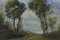 Antonio Asturi, Paesaggio a Sorrento, anni '50, olio su cartone, Immagine 2