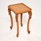 Antique Burr Walnut Side Table from Hille, Image 4