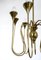 Mid-Century 8-Light Brass Chandelier, Italy, 1940s 7