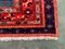 Vintage Handmade Wool Oriental Tribal Rug 6