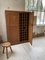 Industrial Bottle Storage Cabinet with Patina 8