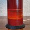 Lámparas de mesa vintage de esmalte rojo, años 70. Juego de 2, Imagen 12