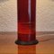Lampade da tavolo vintage smaltate rosse, Italia, anni '70, set di 2, Immagine 6