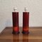 Vintage Table Lamps in Red Enamel, Italy, 1970s, Set of 2 11